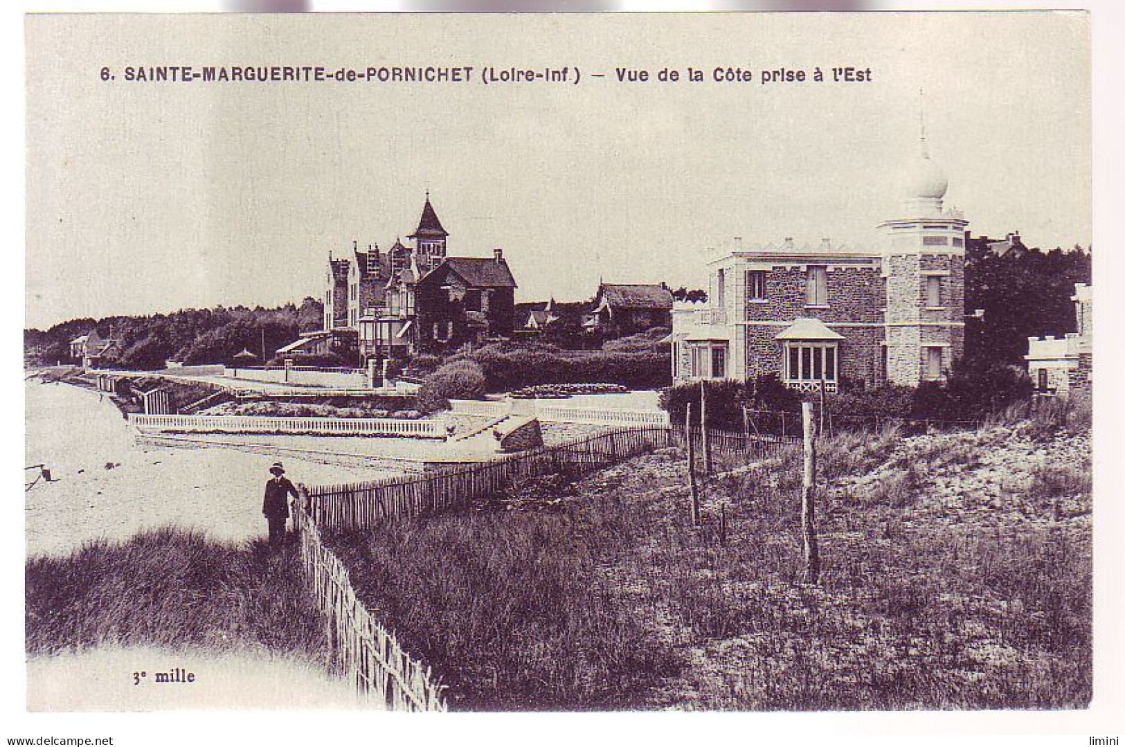 44 - SAINTE-MARGUERITE - PORNICHET - VU De La CÔTE EST - ANIMÉE - - Pornichet