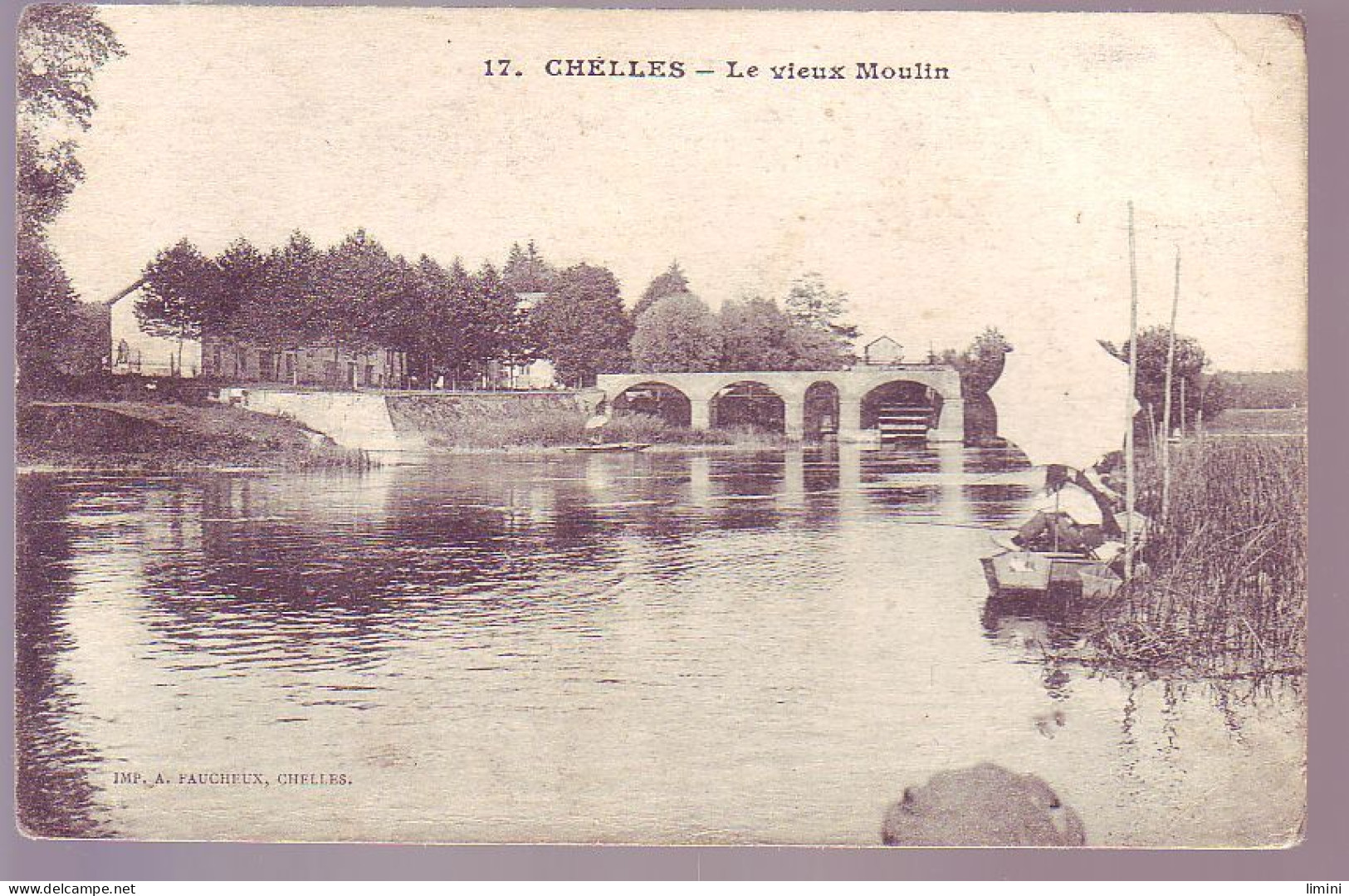 77 - CHELLES - Le VIEUX MOULIN - ANIMÉE - - Chelles