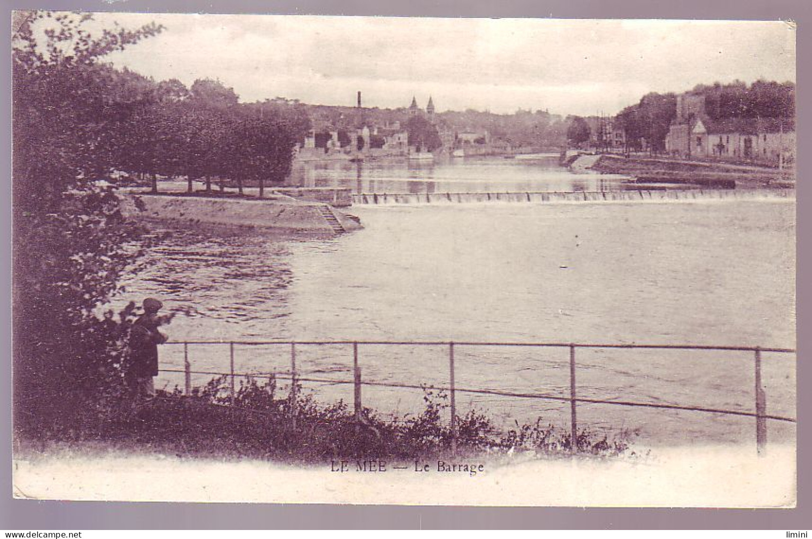 77 - LE MÉE - Le BARRAGE - ANIMÉE - - Le Mee Sur Seine