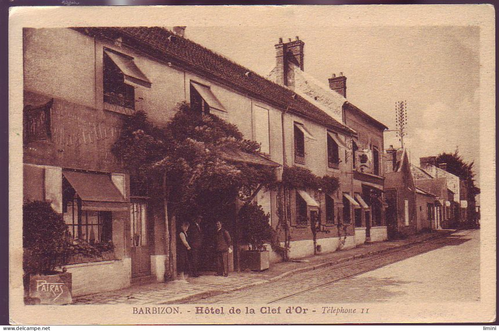 77 - BARBIZON - HÔTEL De La CLEF D'OR - ANIMÉE - - Barbizon