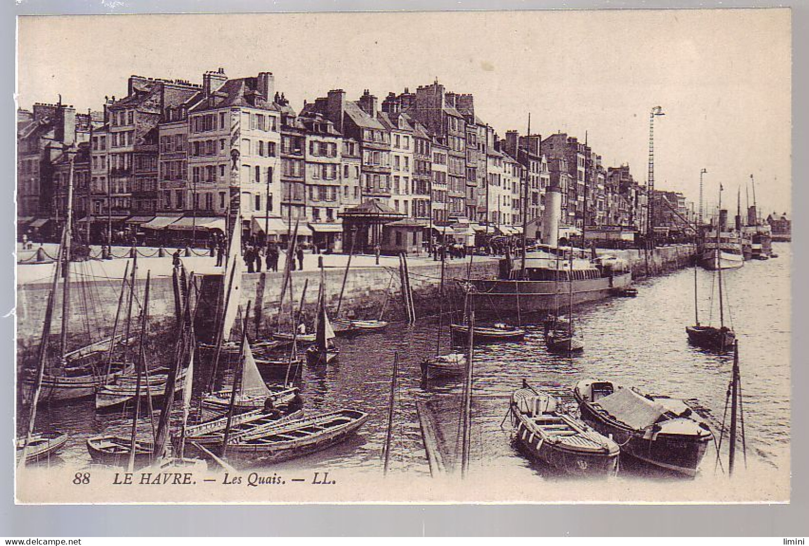 76 - LE HAVRE - LES QUAIS - ANIMÉE - - Porto