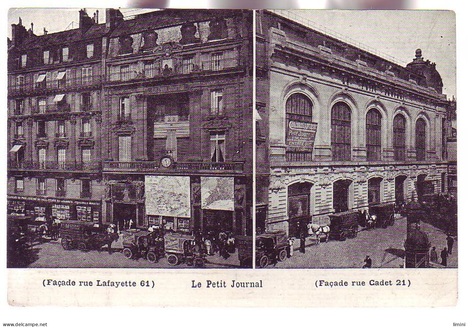 75 - PARIS - LE PETIT JOURNAL - RUE LAFAYETTE - ANIMÉE - - Autres Monuments, édifices