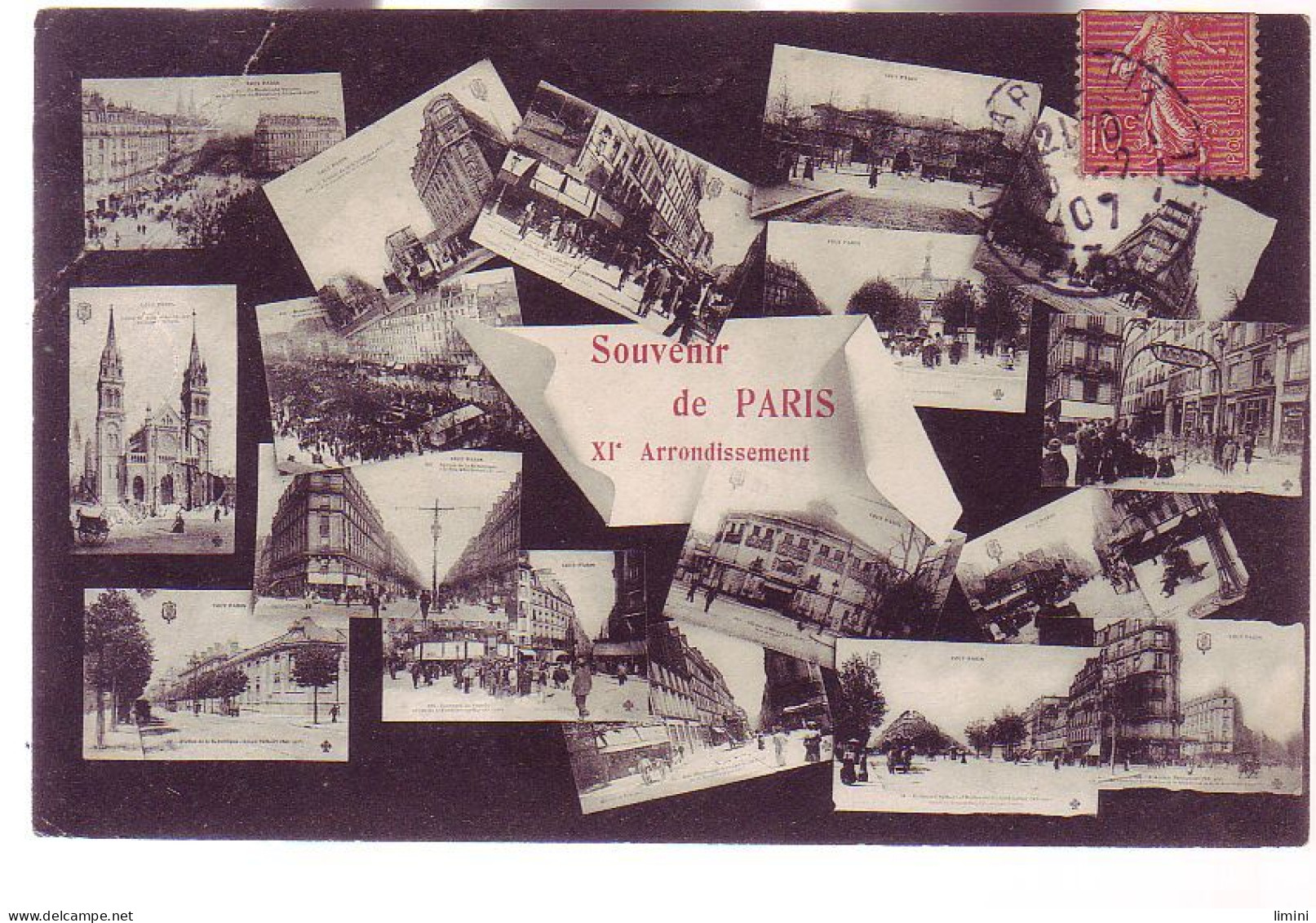 75 - PARIS - MULTIVUES Du XI éme ARRONDISSEMENT - - Panorama's