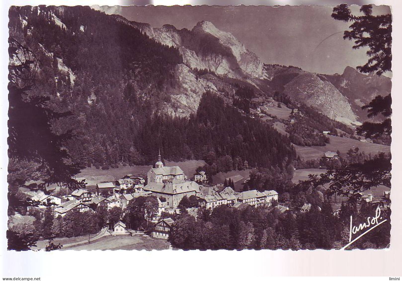 74 - ABONDANCE - VUE GÉNÉRALE Et POINTE Du CHAUFFE  - - Abondance