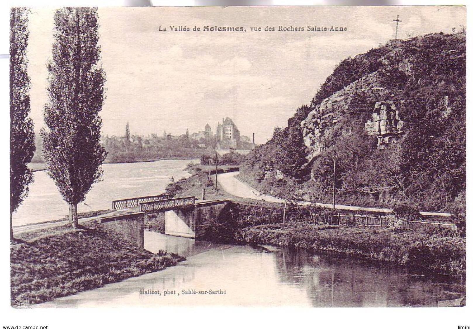 72 - SOLESMES - ROCHERS DE SAINT-ANNE - - Solesmes