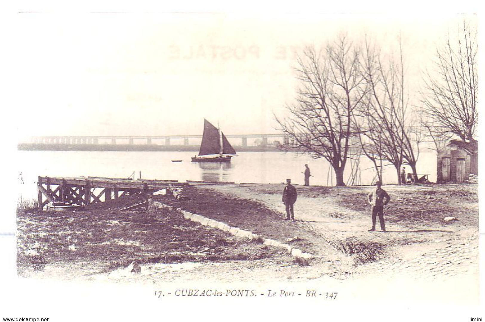 33 - CUBZAC-les-PONTS - Le PORT - ANIMÉE - - Cubzac-les-Ponts