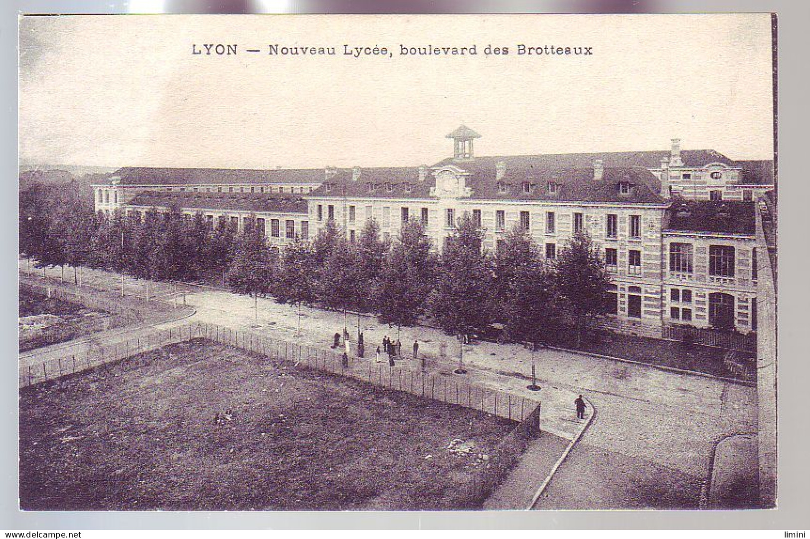 69 - LYON - LYCÉE - BOULEVARD BROTTEAUX - ANIMÉE - - Espalion