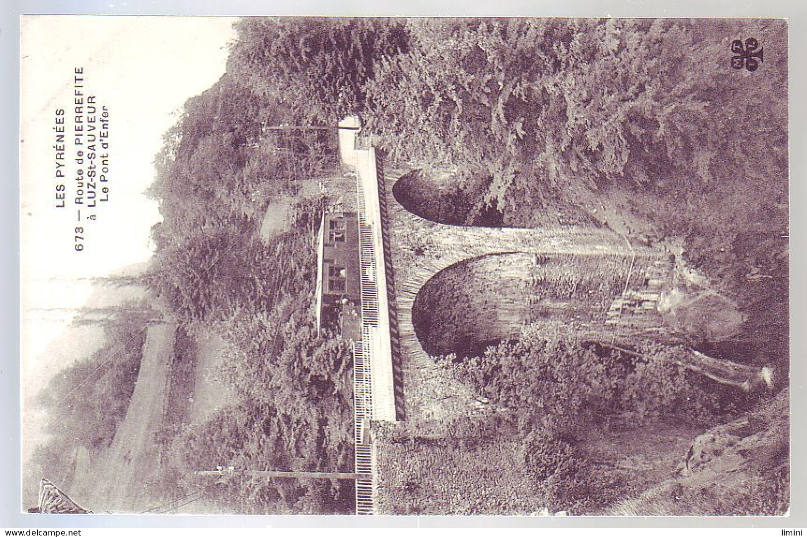 65 - LUZ SAINT SAUVEUR - Le ¨PONT D'ENFER - ANIMÉE - - Luz Saint Sauveur