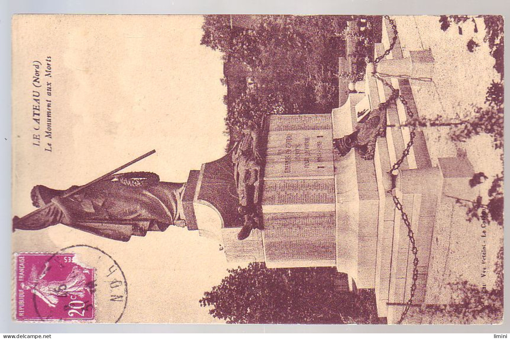 59 - LE CATEAU - MONUMENT Aux MORTS - - Le Cateau