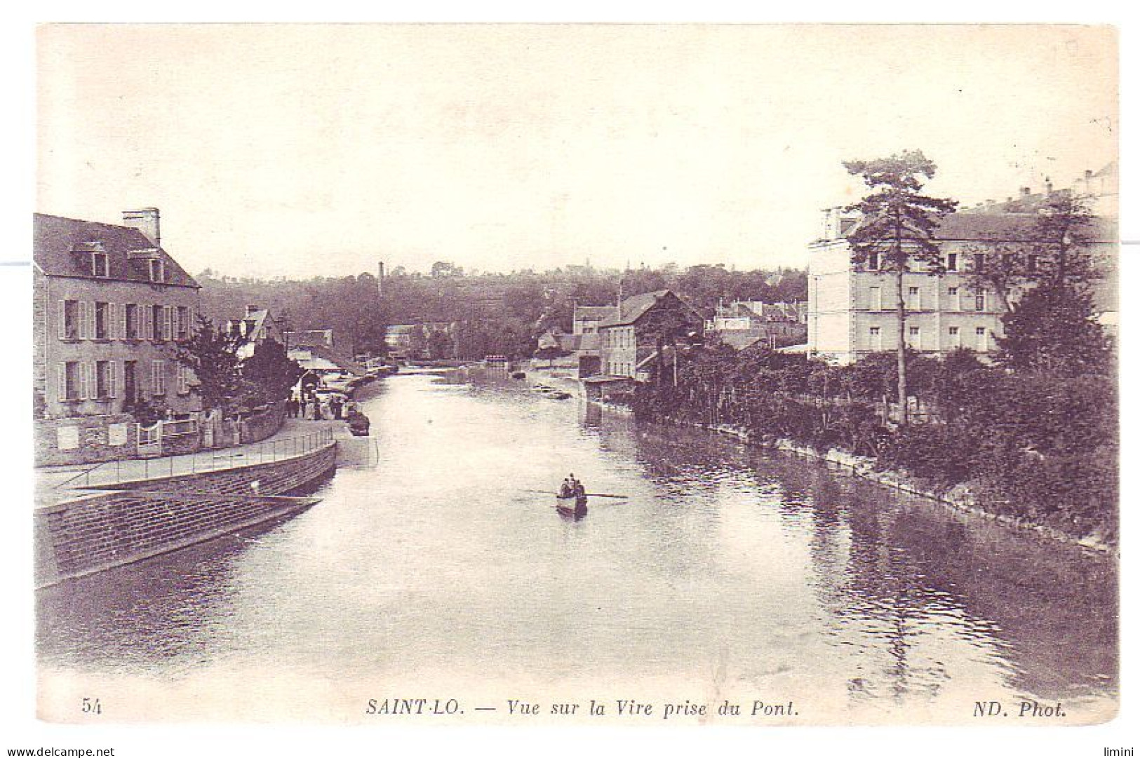 50 - SAINT-LO - LA VIRE PRISE DU PONT - ANIMÉE - - Saint Lo