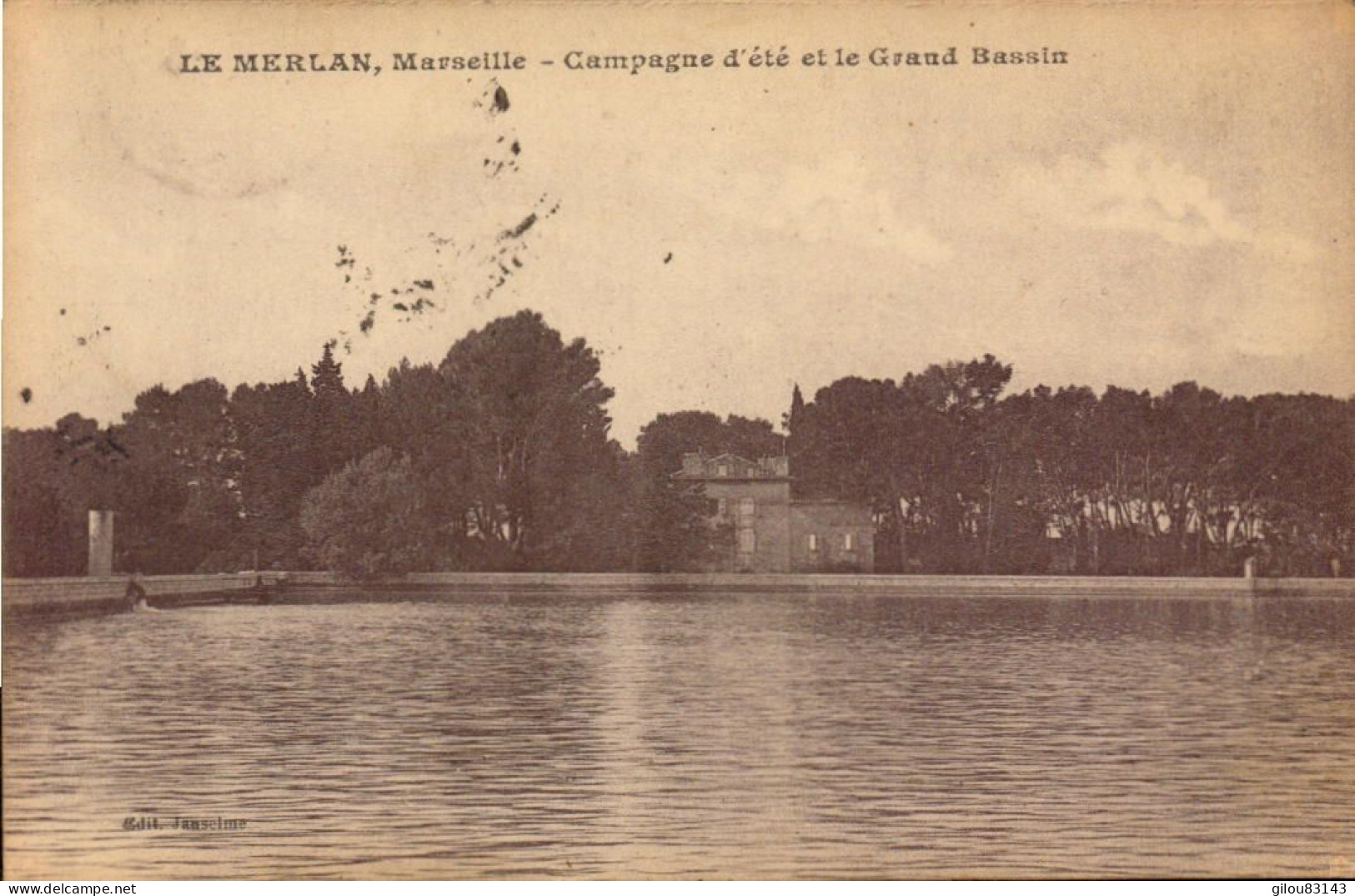 Bouches Du Rhone, Marseille, Le Merlan, Campagne D Ete Et Le Grand Bassin - Quartiers Nord, Le Merlan, Saint Antoine