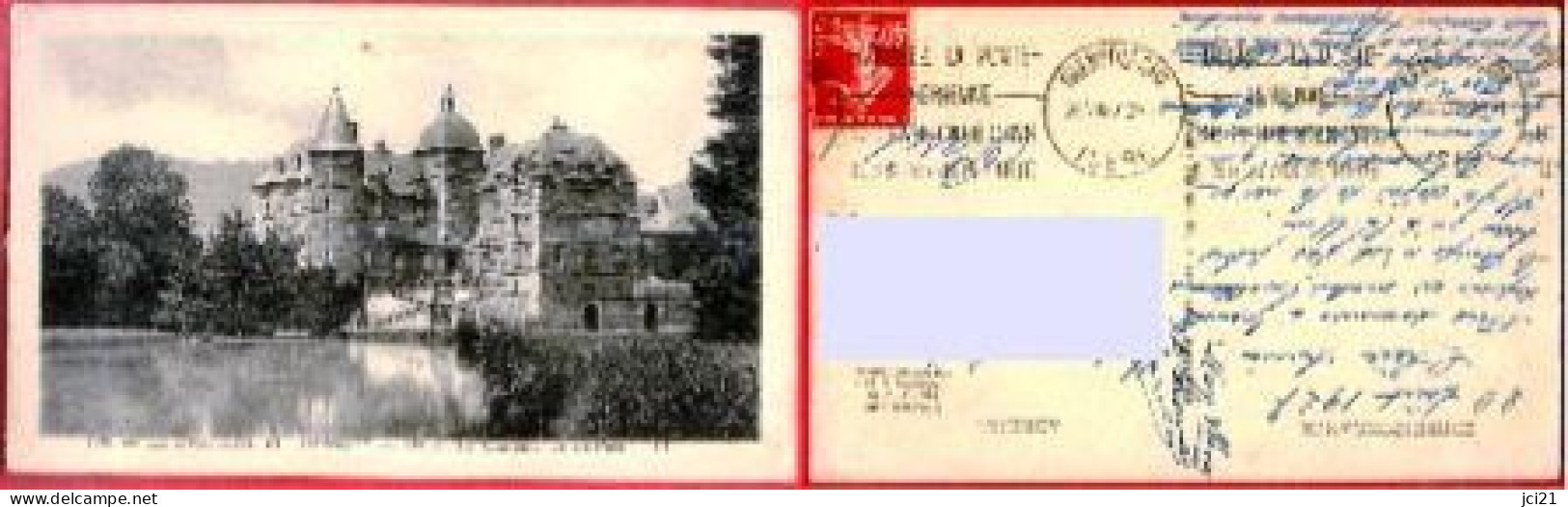 38 - VIZILLE (ISÈRE) -- LE CHÂTEAU, VU DU PARC - CPSM (426)_CP46 - Vizille