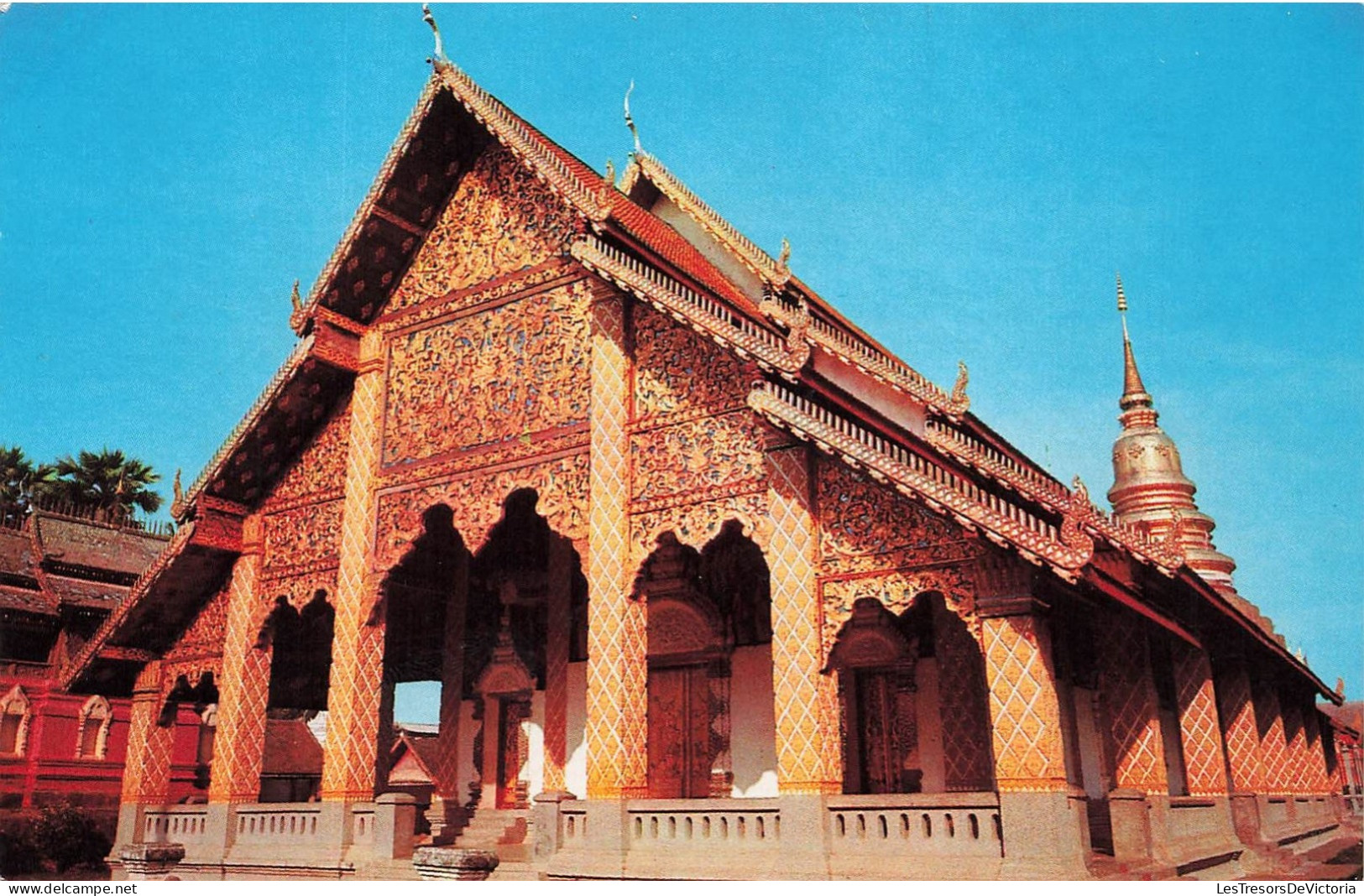 THAILANDE - Temple Built By King Atiatiatayaraj In Be 1576 (1033) Lampoon - Vue Générale - Carte Postale - Tailandia