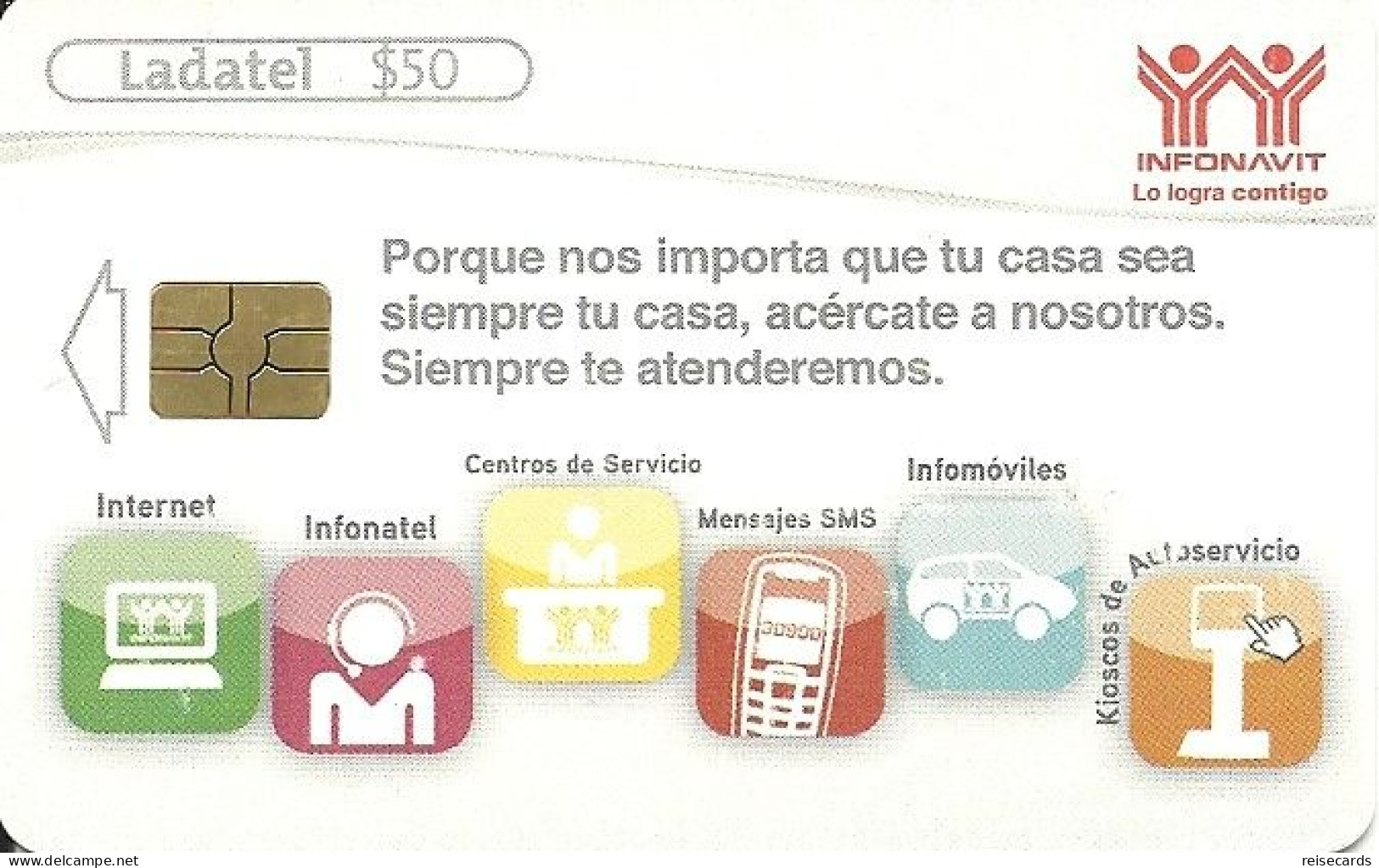 Mexico: Telmex/lLadatel - 2008 Invonavit - Mexique