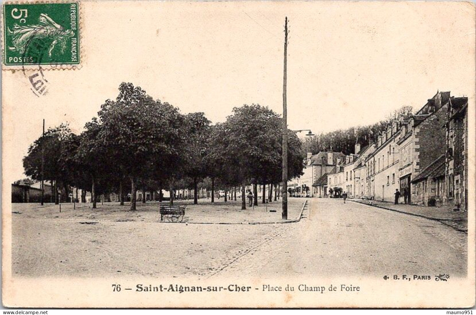 41 SAINT AIGNAN SUR CHER - PLACE DU CHAMP DE FOIRE - Saint Aignan