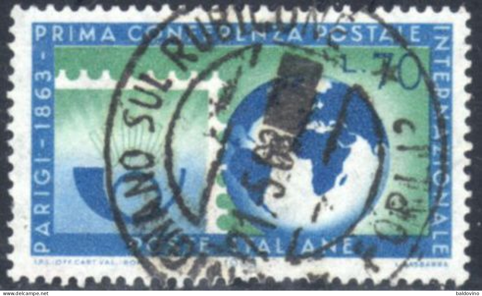 Italia 1963 Lotto 12 Esemplari - 1961-70: Usati