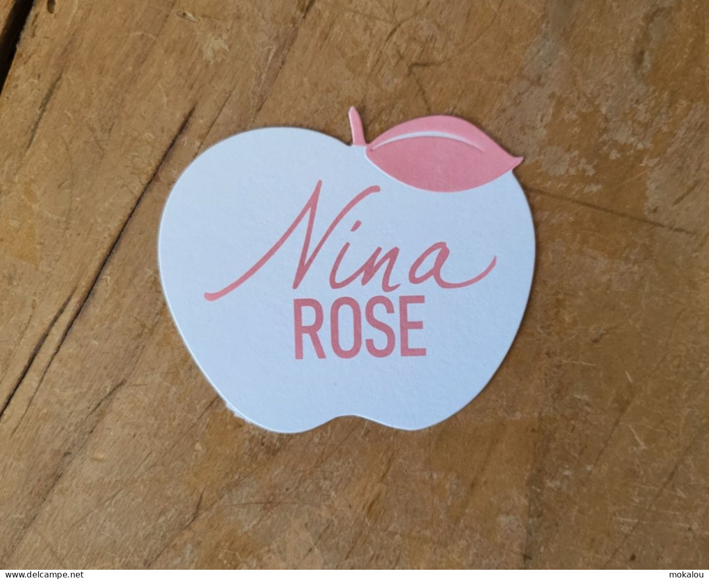 Carte Nina Ricci Nina Rose - Modernes (à Partir De 1961)