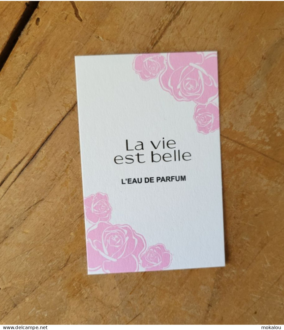 Carte Lancome La Vie Est Belle - Modern (vanaf 1961)