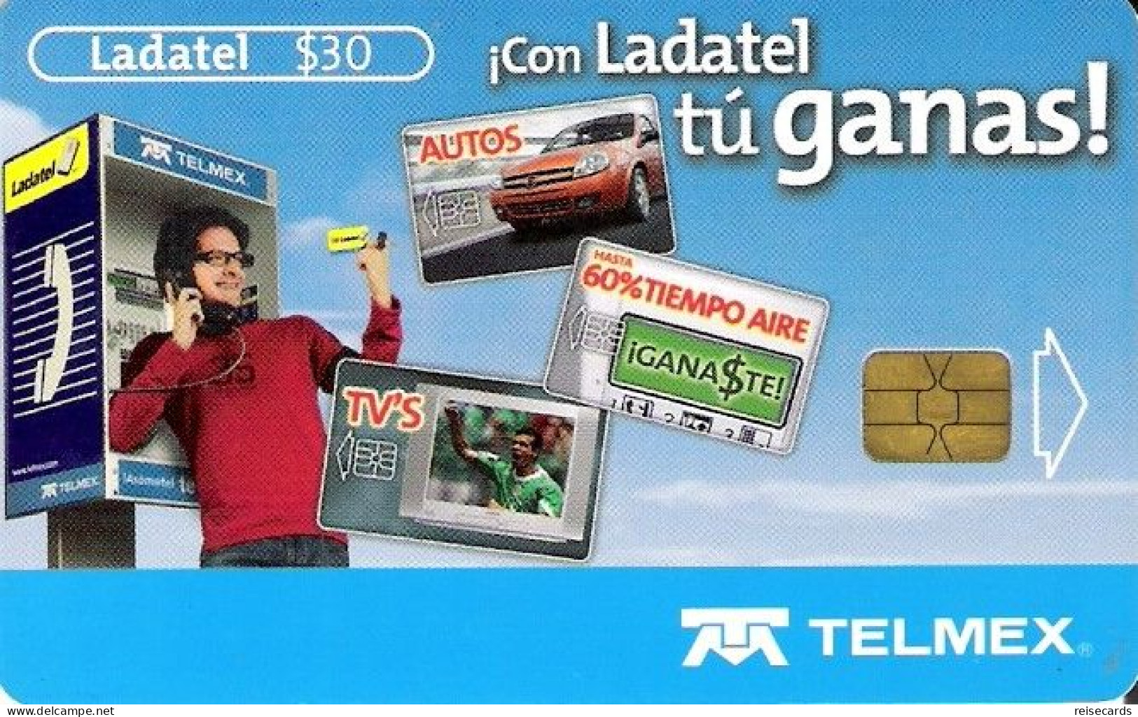 Mexico: Telmex/lLadatel - 2006 Con Ladatel Tú Ganas - Mexiko