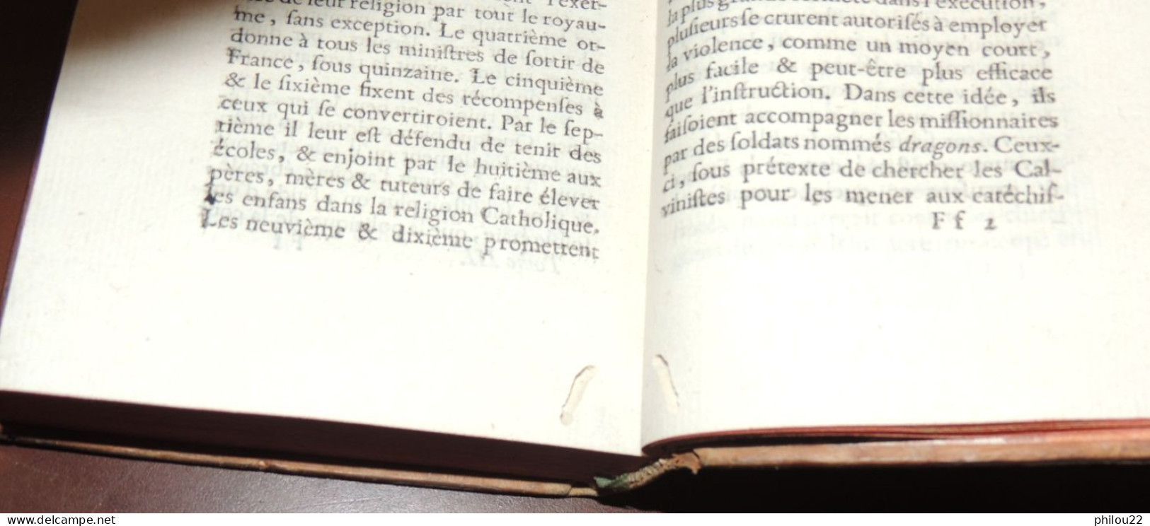 ANQUETIL - L'Esprit de la Ligue... Troubles de la France 3/3 volumes  E.O.  1767