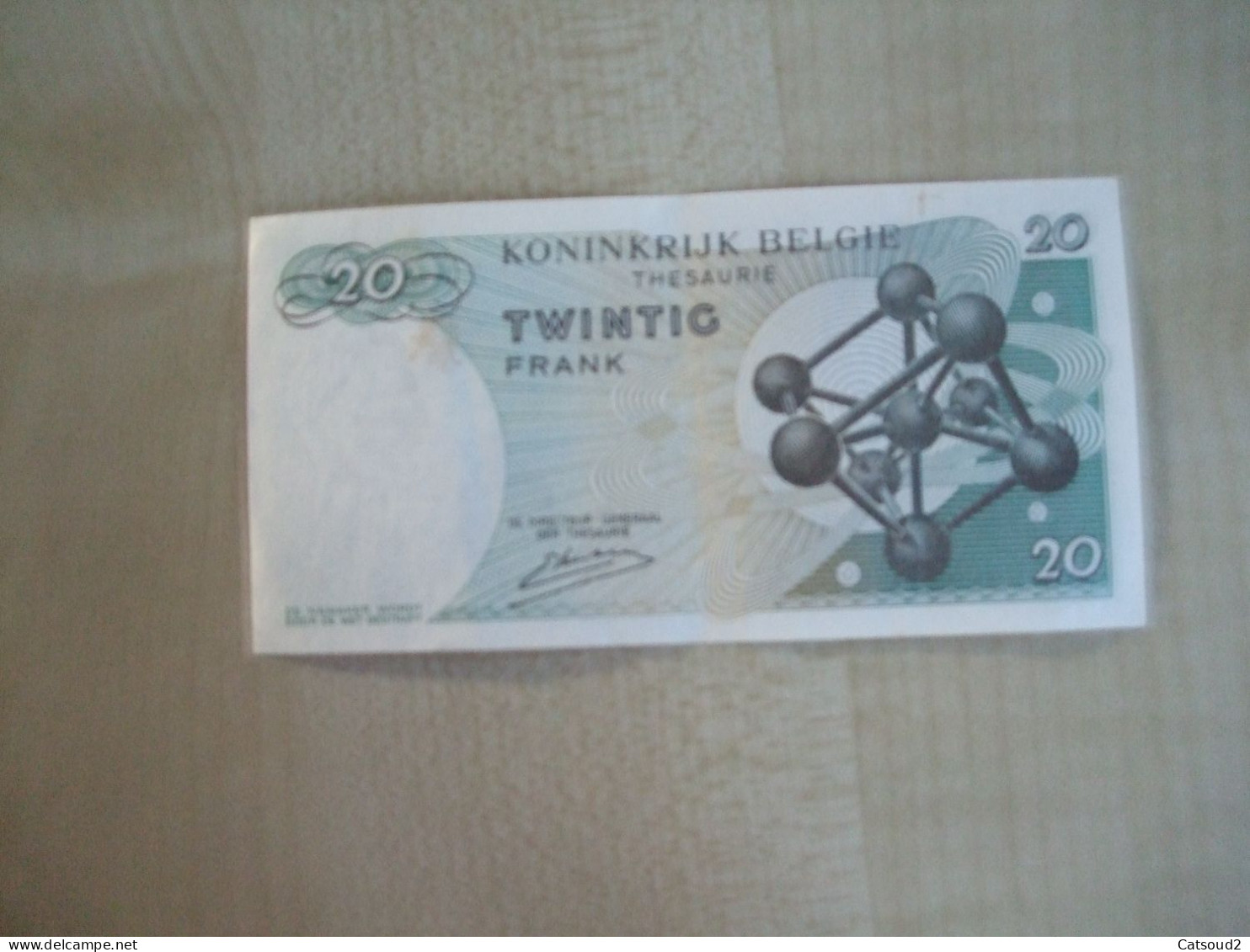 Billet De 20 Francs Ancien 1964 BELIQUE ( Bel état) - Other - Europe