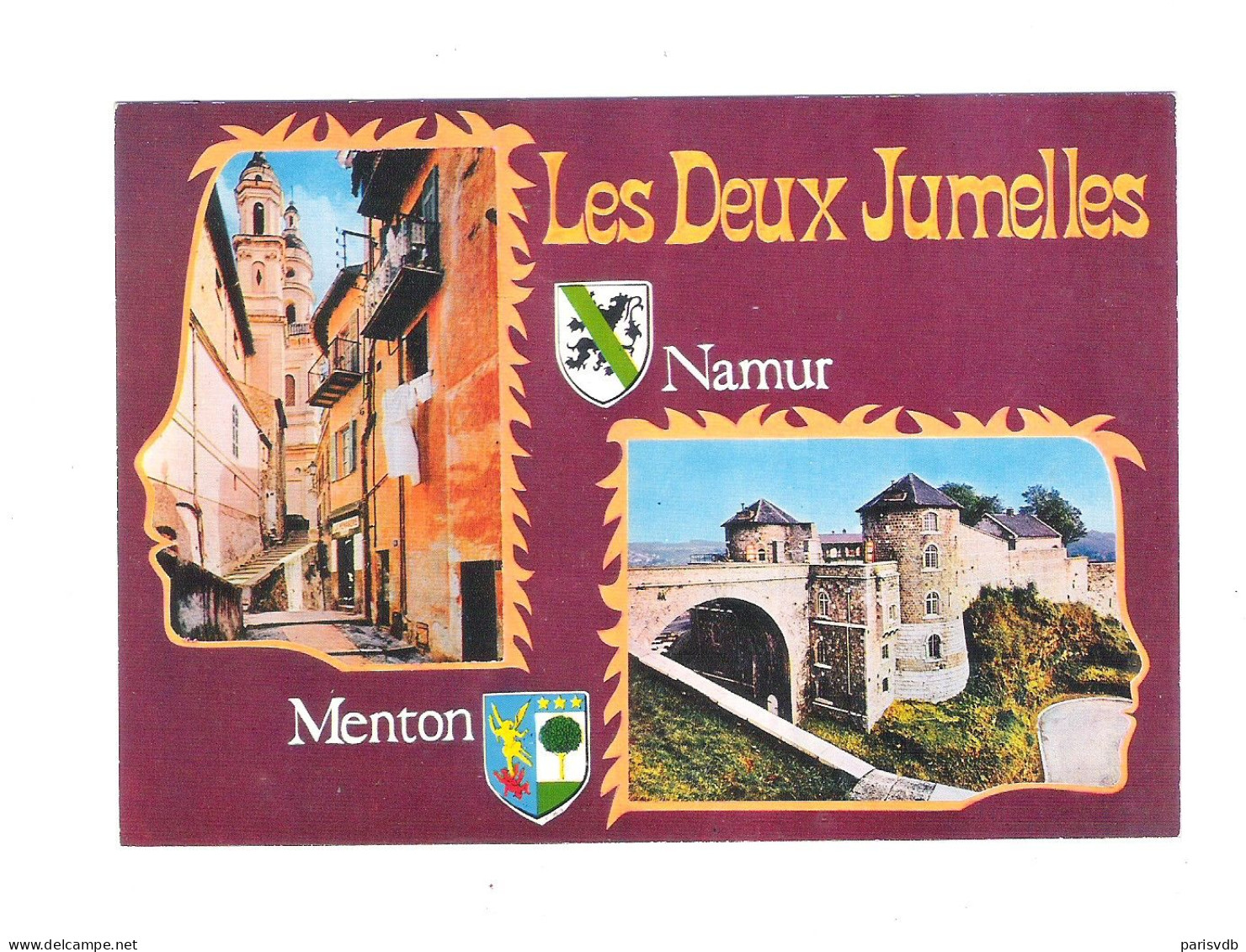 NAMUR  -  MENTON - LES DEUX JUMELLES   (15.298) - Namen