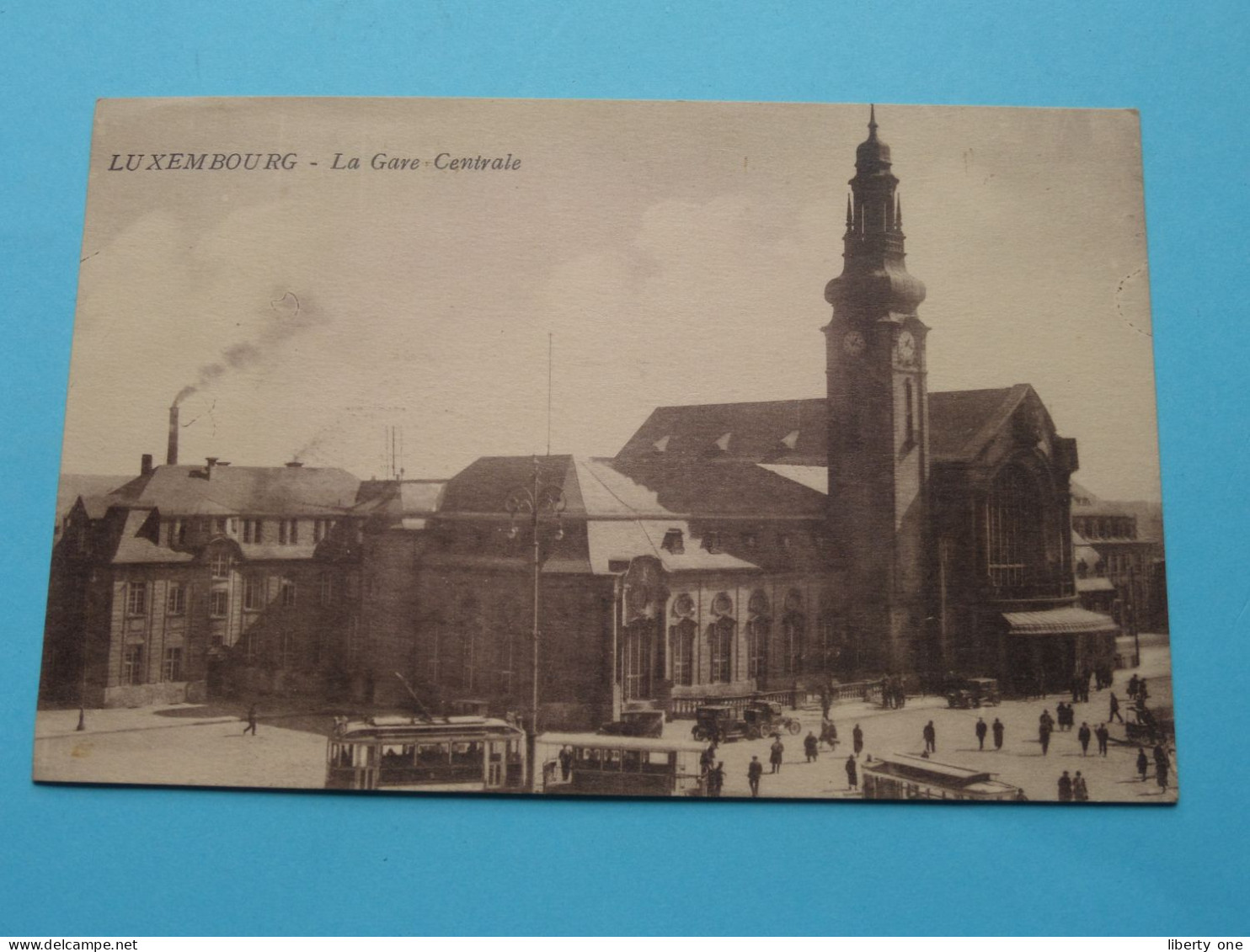 La Gare Centrale > Luxembourg ( Edit.: P.C.S. ) Anno 19?? ( Voir / See SCANS ) ! - Lussemburgo - Città