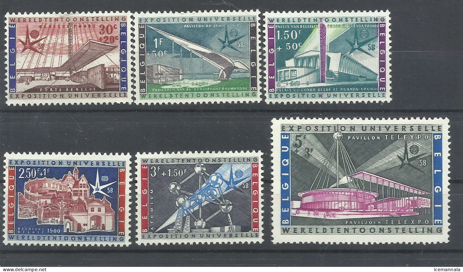 BELGICA    YVERT   1047/52   MNH  ** - Ongebruikt