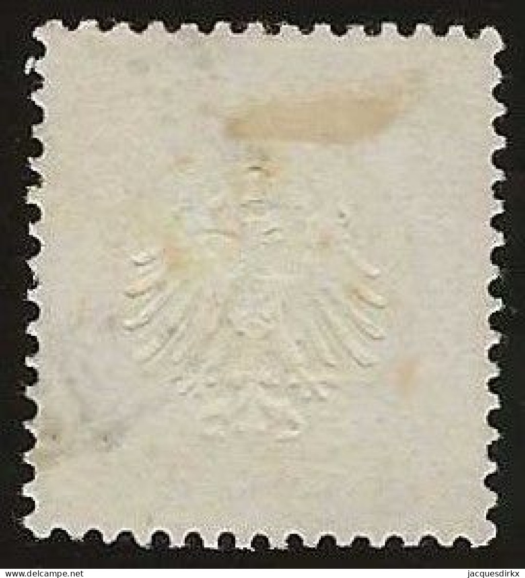 Deutsches Reich   .   Michel    .   3  (2 Scans)    .    O     .     Gestempelt - Gebraucht