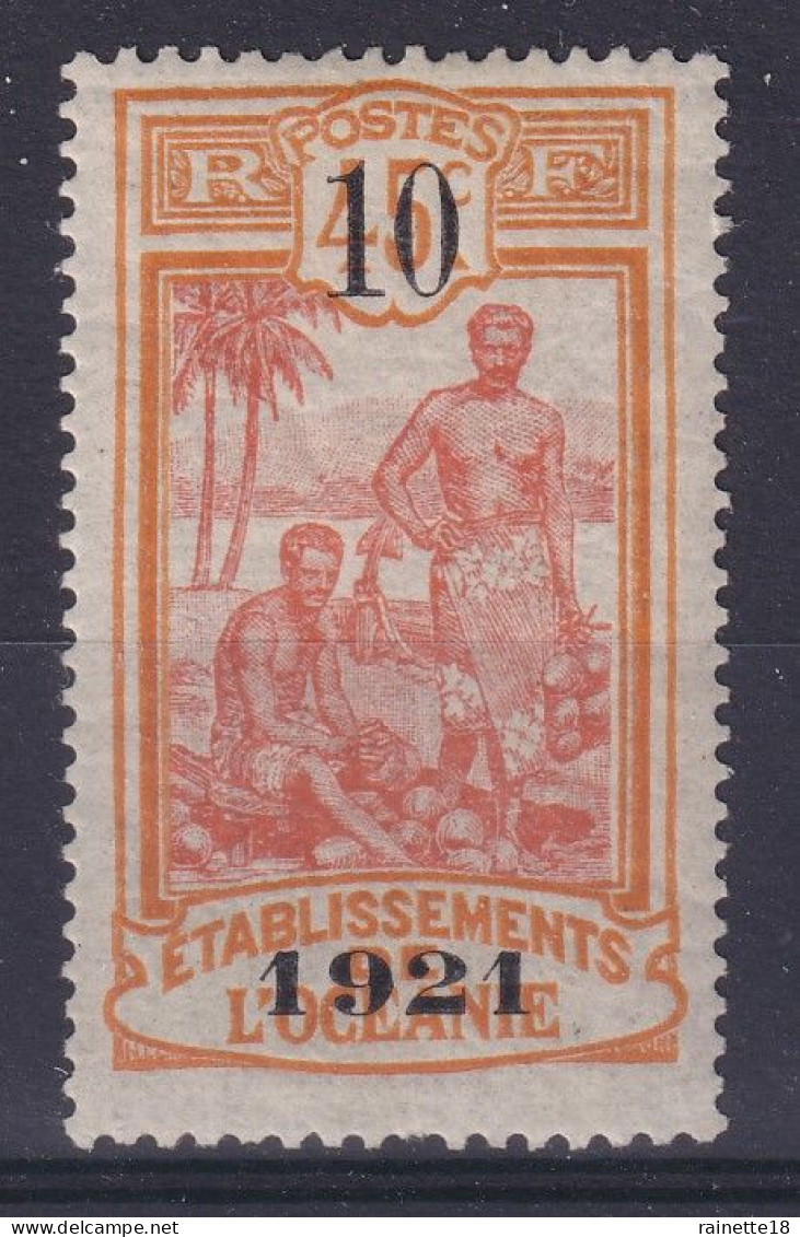 Océanie                            45 * - Unused Stamps