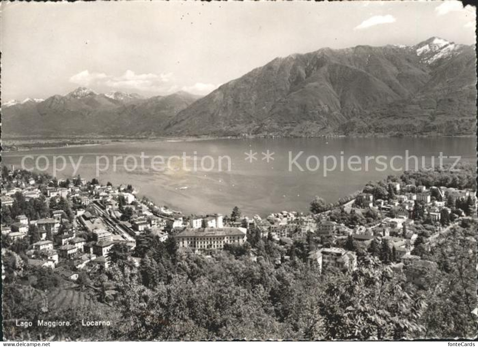 11654722 Locarno TI Panorama Lago Maggiore  - Sonstige & Ohne Zuordnung