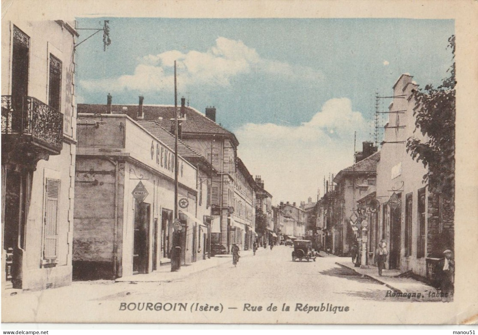 BOURGOIN  Rue De La République - Bourgoin