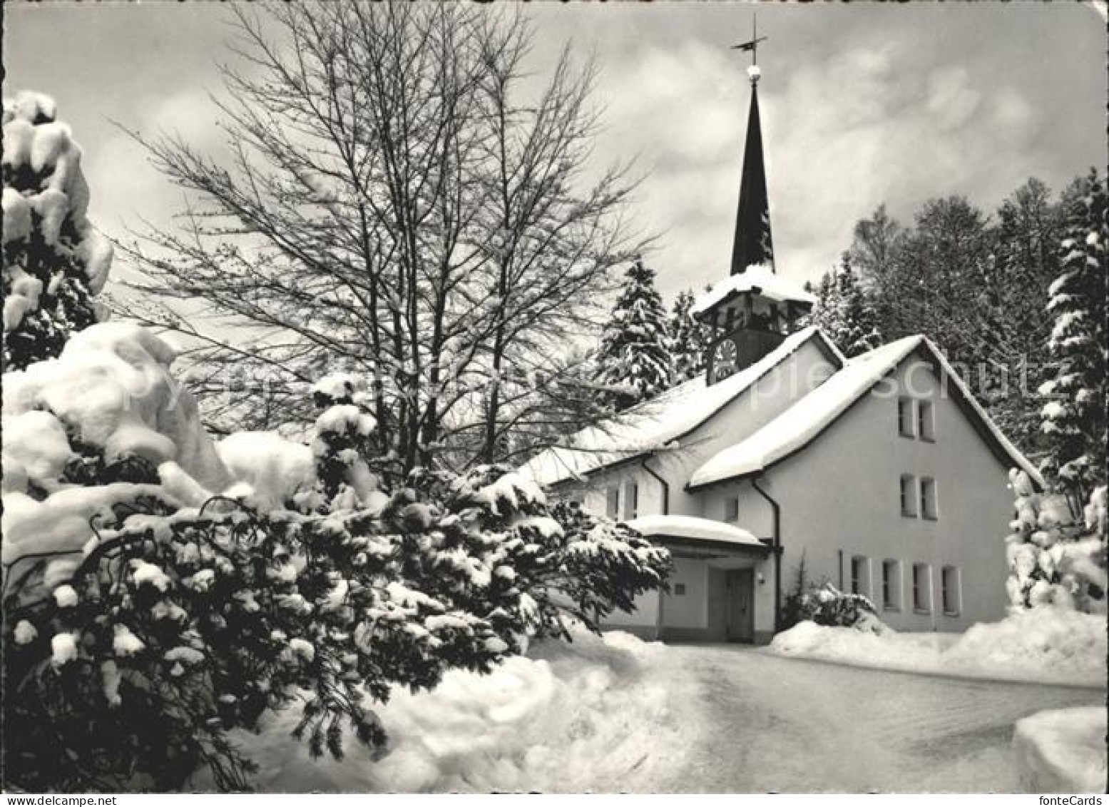 11654655 Oberaegeri Kuranstalt Laendli Kirchlein Oberaegeri - Autres & Non Classés