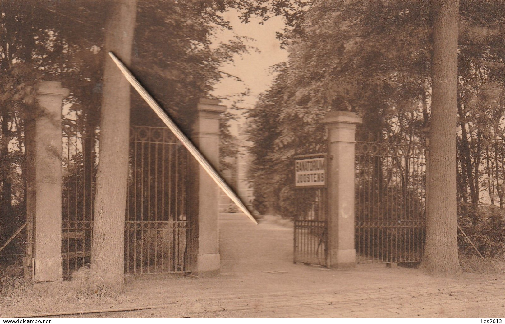 Sint-Antonius-Brecht, Sanatorium Joostens, Ingang, 2 Scans - Zörsel