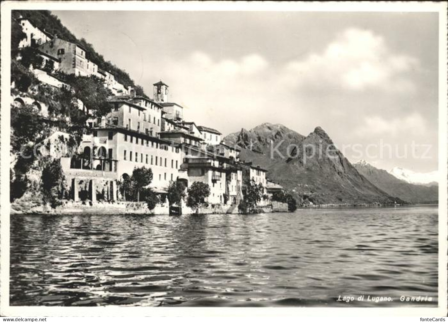 11654609 Gandria Lago Di Lugano Panorama Gandria - Sonstige & Ohne Zuordnung