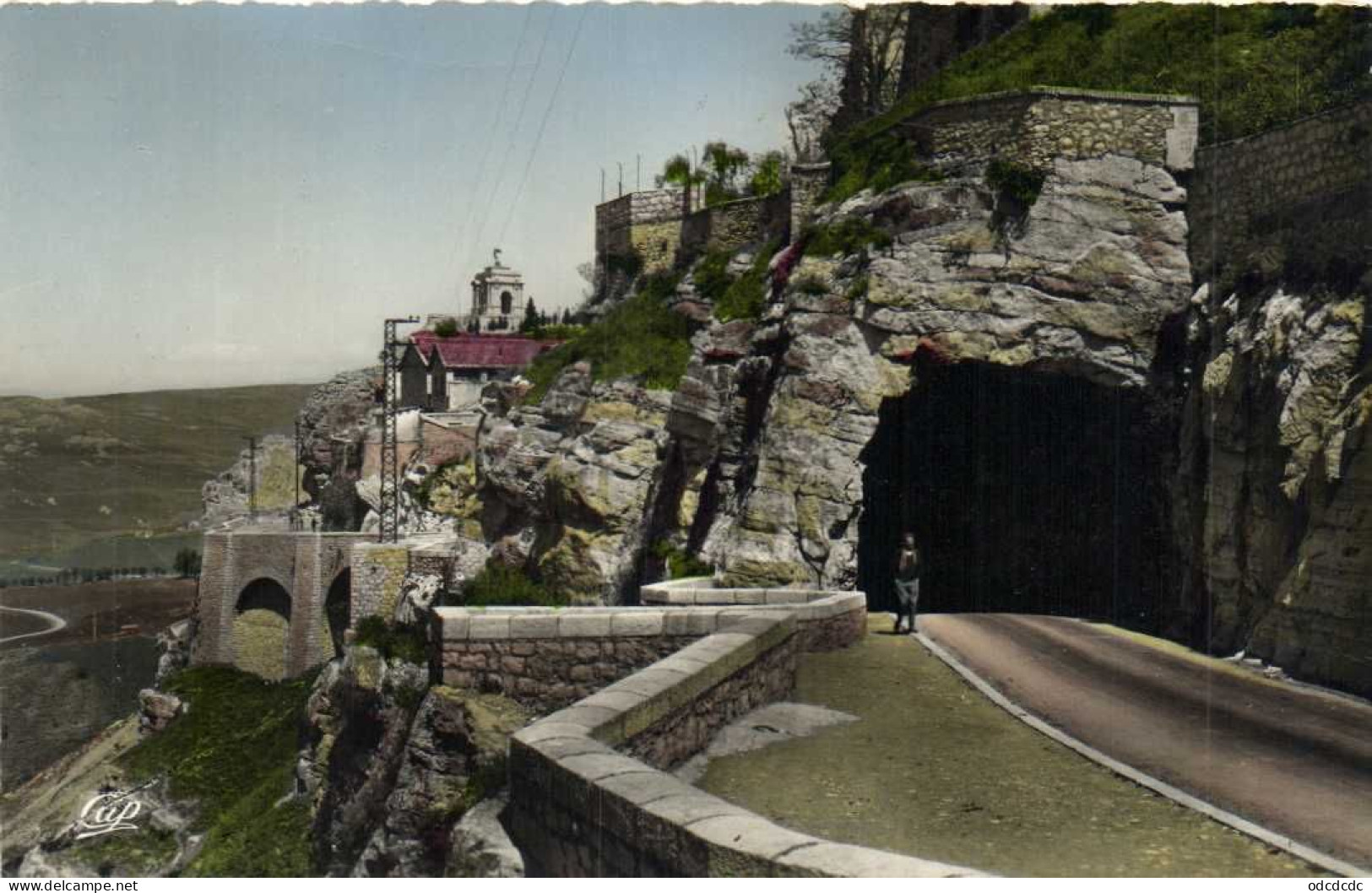 CONSTANTINE  Le Boulevard De L'Abime Colorisée    RV - Konstantinopel