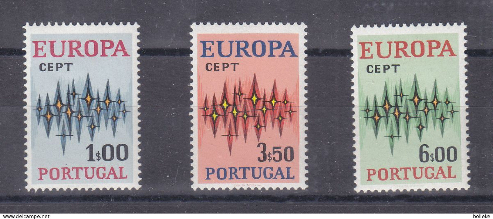 Europa 1972 - Portugal - Yvert 1150 / 52 ** - Valeur 20,00 Euros - - Ungebraucht