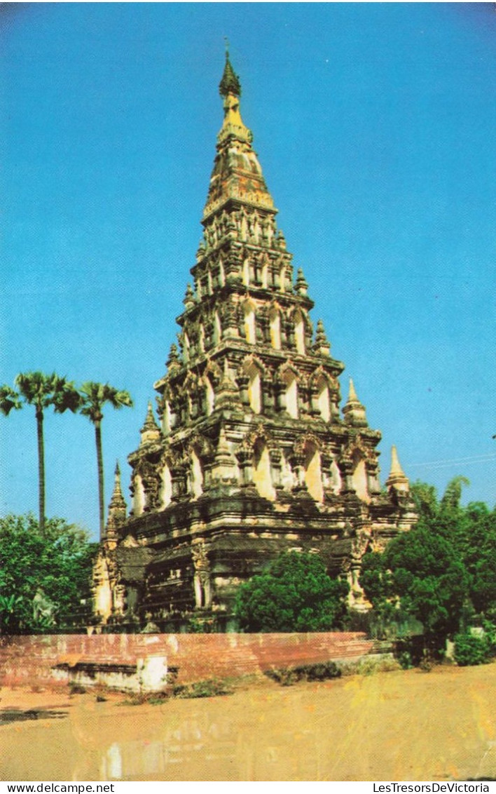 THAILANDE - The Angular Stupa In Wat Chedi Liem - Vue Générale - Carte Postale - Tailandia