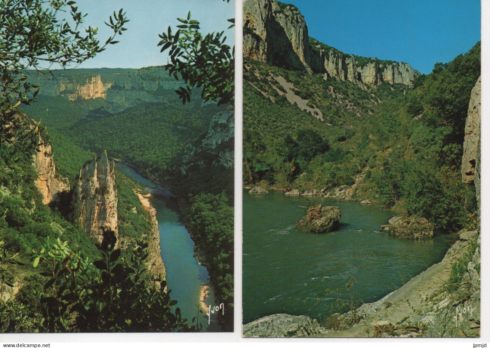 07 - GORGES DE L'ARDÈCHE -  Lot De 14 Cartes Postales Format 10.5 X 15 Cm  - (R011) - Altri & Non Classificati