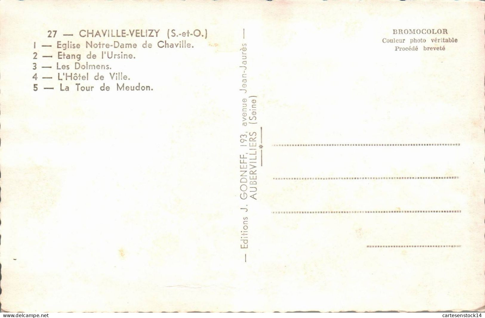 N°2055 W -cpsm Chaville Vélizy -multivues- - Chaville