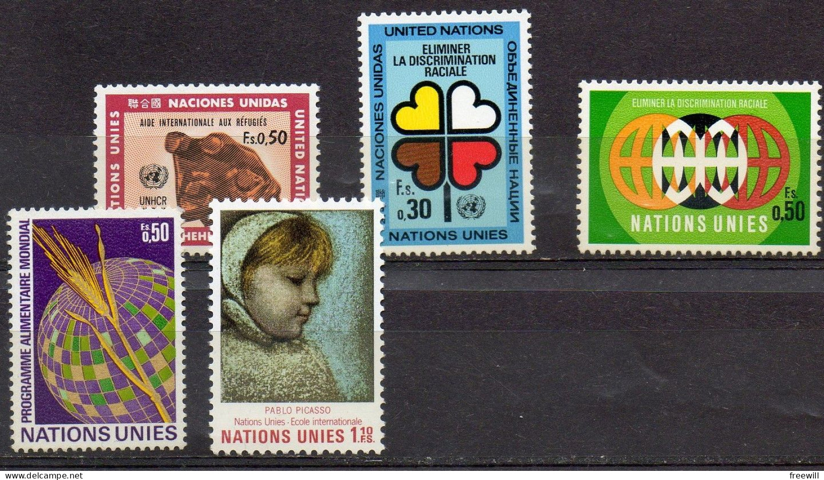 Nations Unies United Nations : Timbres Des Années 1971 à 1974 XXX - Nuovi