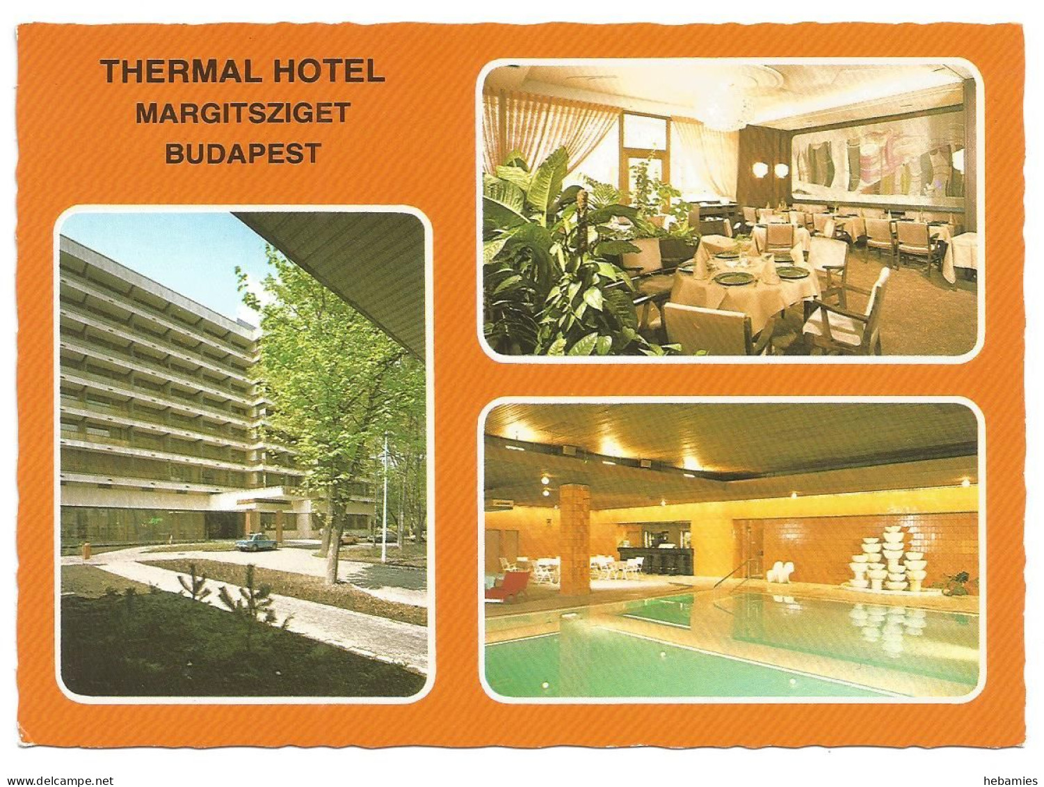 THERMAL HOTEL - MARGITSZIGET - BUDAPEST - HUNGARY - - Hongrie