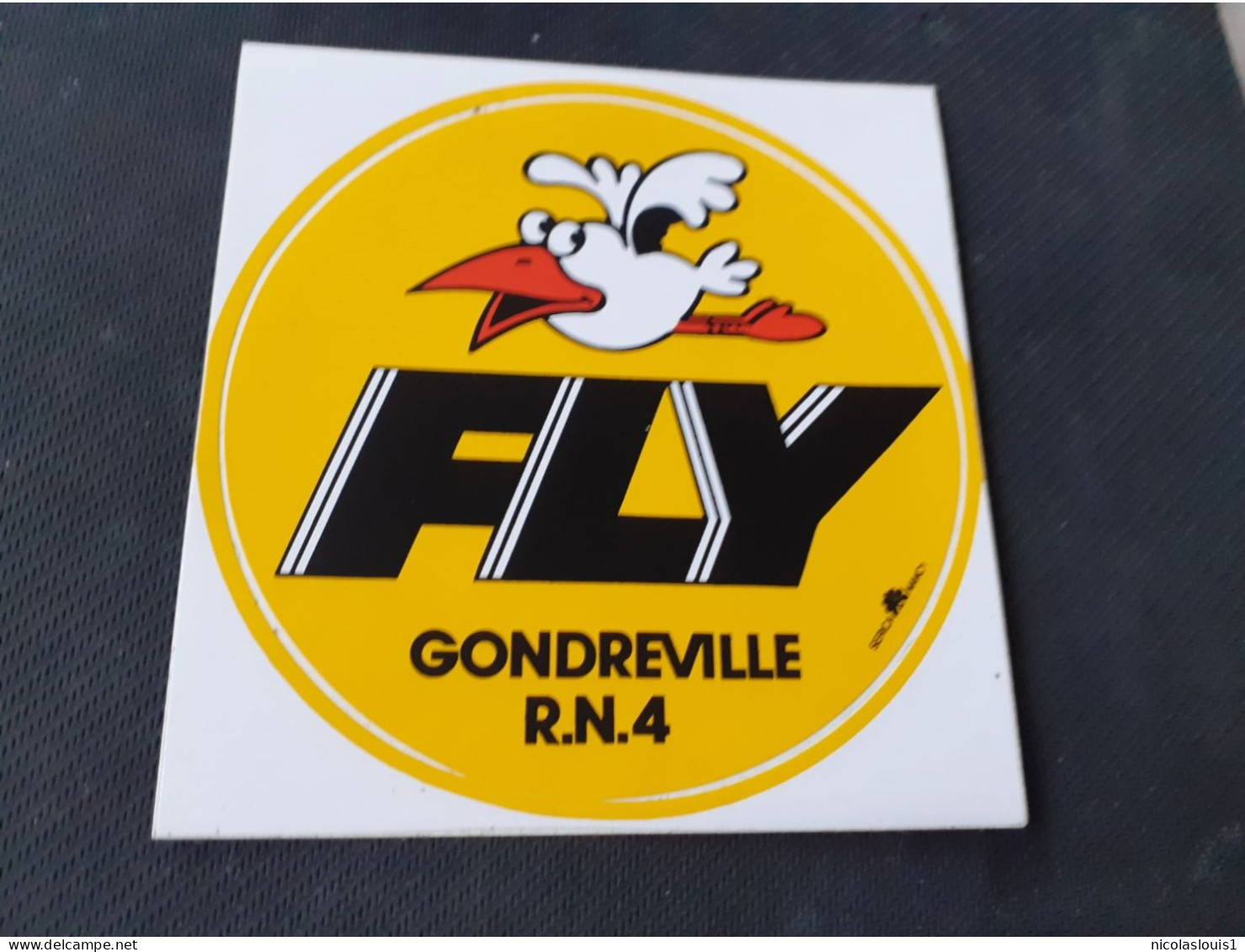 Autocollant Magasin De Meubles Fly ,Gondreville  (serica Nancy) - Autocollants