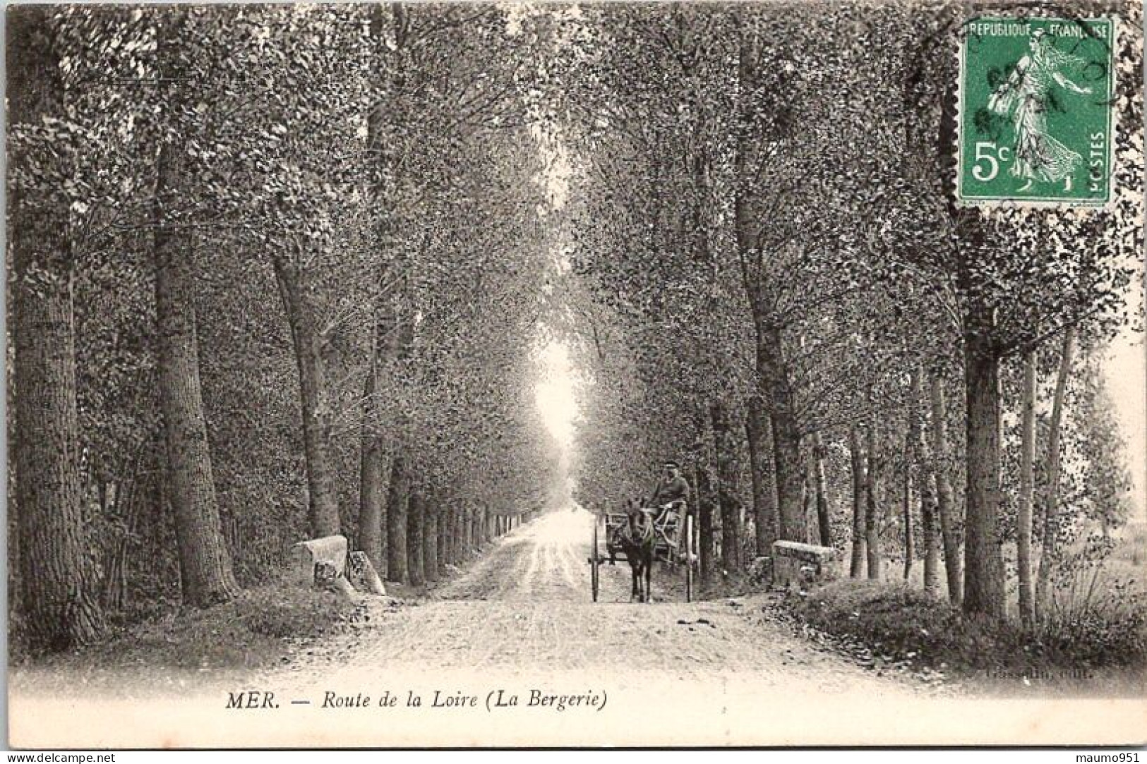 41 MER - ROUTE DE LA LOIRE. LA BERGERIE - Mer