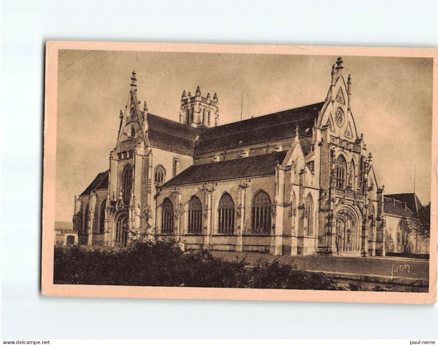 BOURG EN BRESSE : Eglise De Brou, Vue D'ensemble - état - Brou - Chiesa