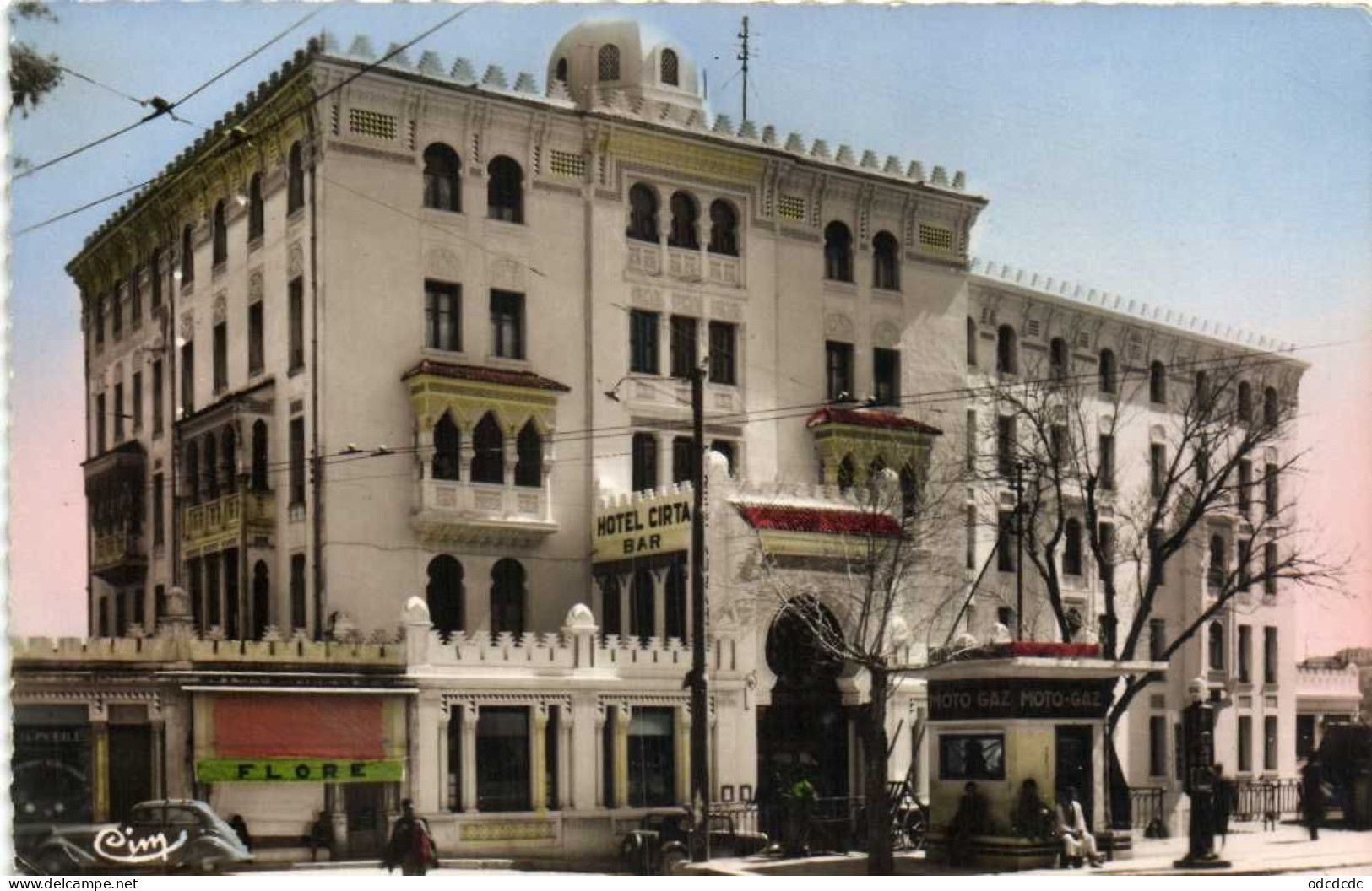CONSTANTINE Hotel Cirta Voitures    Colorisée RV - Konstantinopel