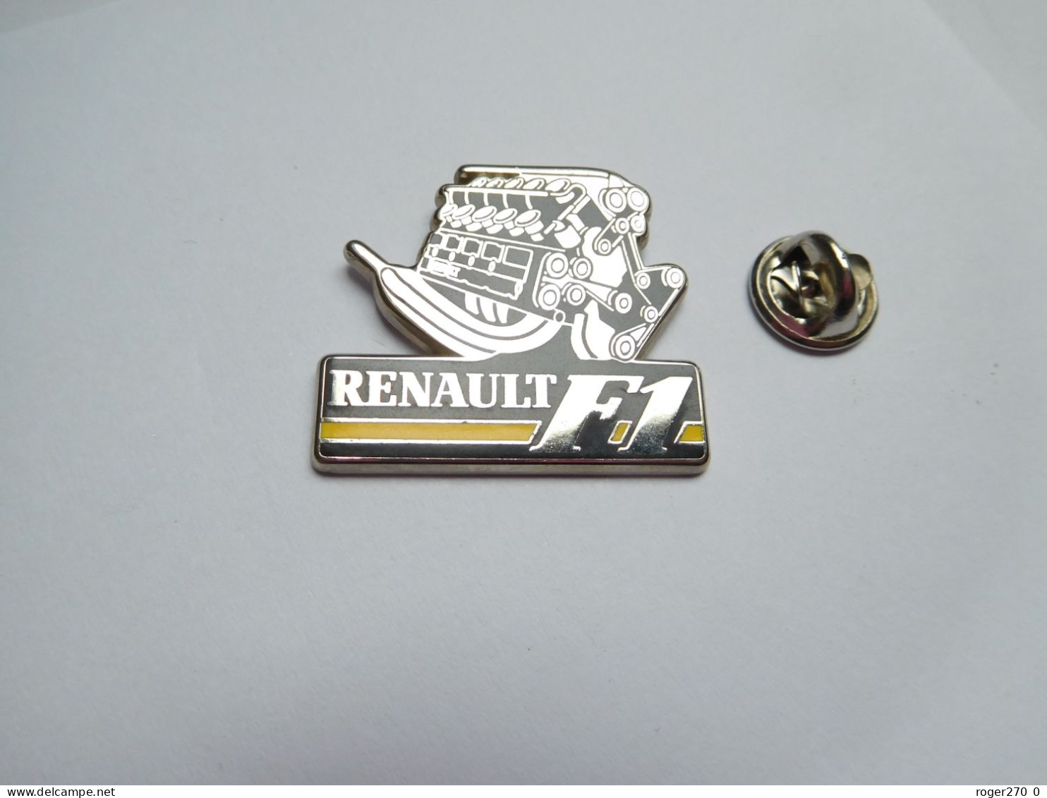 Beau Pin's En Zamac , Auto Renault , Moteur Renault F1 , Formule 1 , Non Signé - Renault