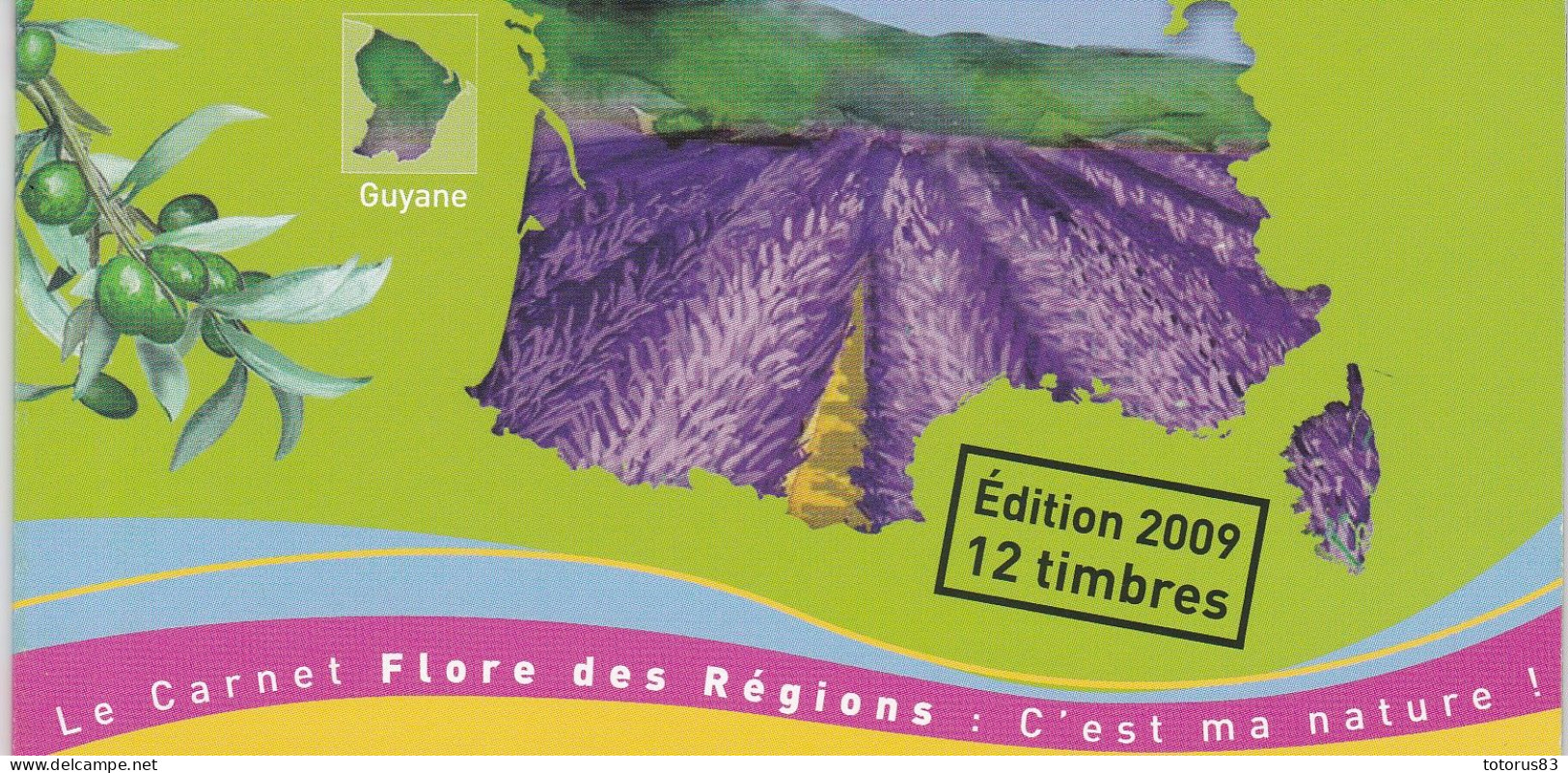 Timbres Des Régions 2009 Carnet 1 Le Sud - Andere & Zonder Classificatie