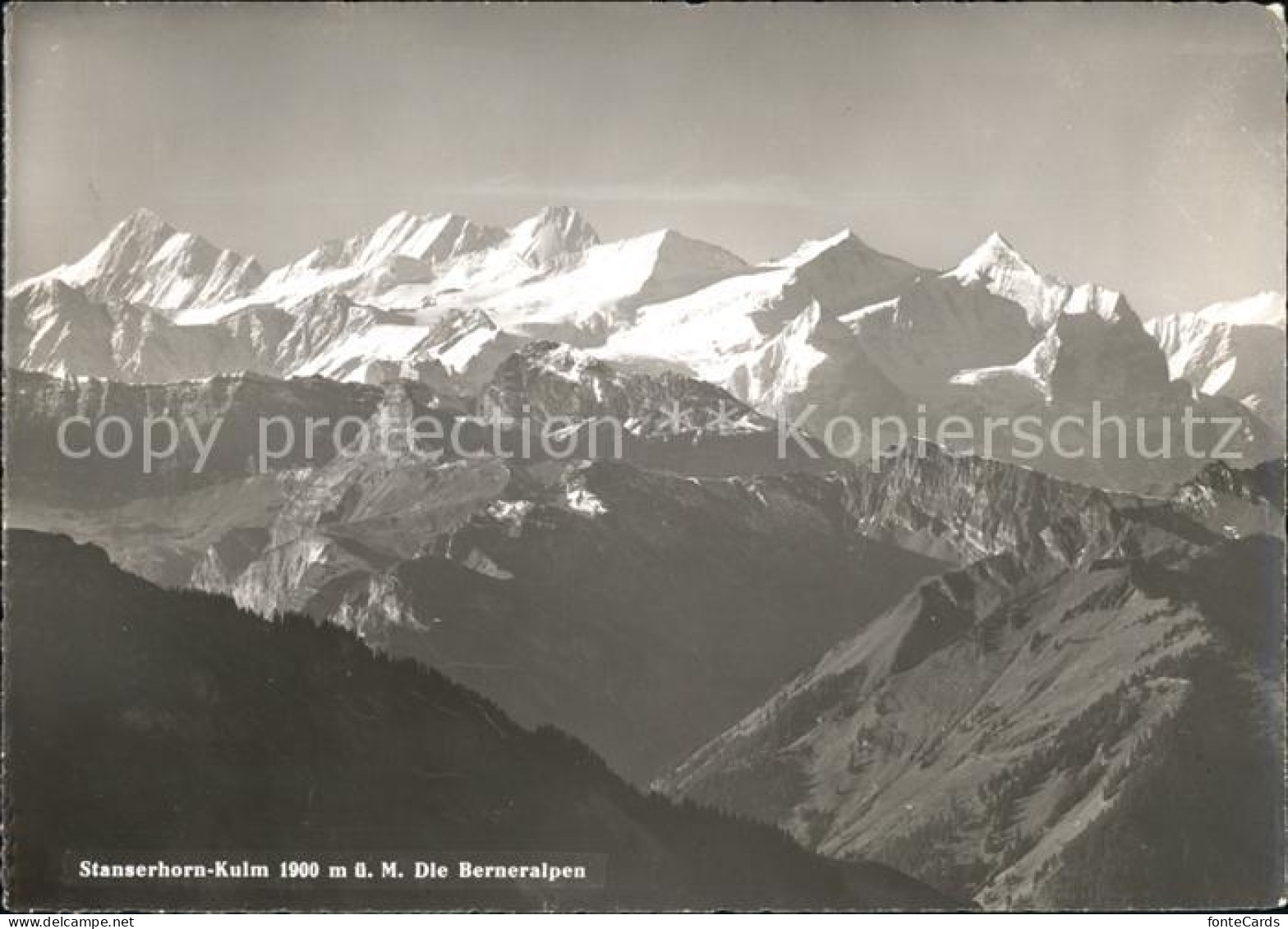 11654085 Stans Nidwalden Stanserhorn Kulm Berner Alpen Gebirgspanorama Stans - Other & Unclassified