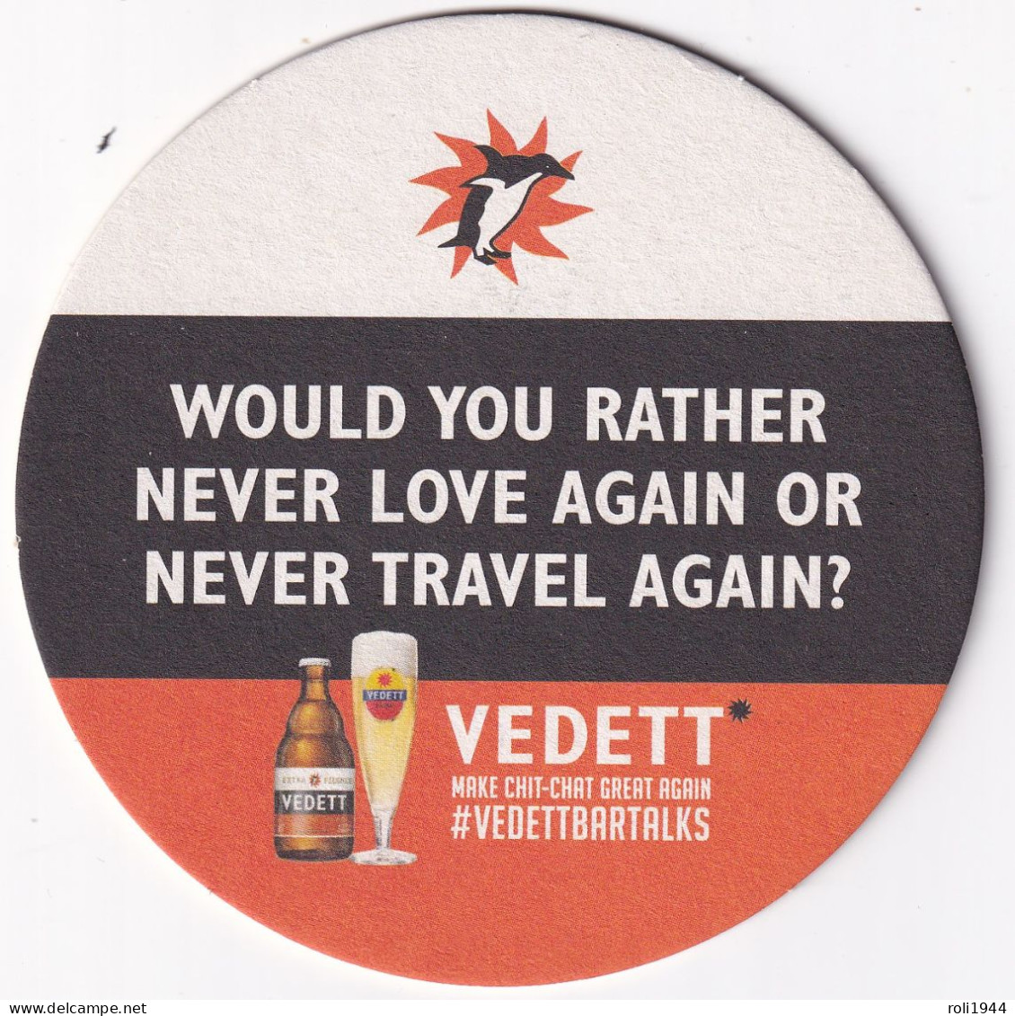 #D299-0142 Viltje Vedett - Beer Mats